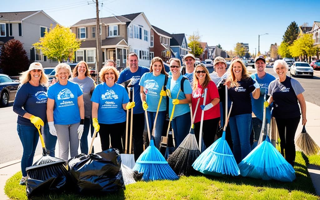 Neighborhood cleanup initiatives
