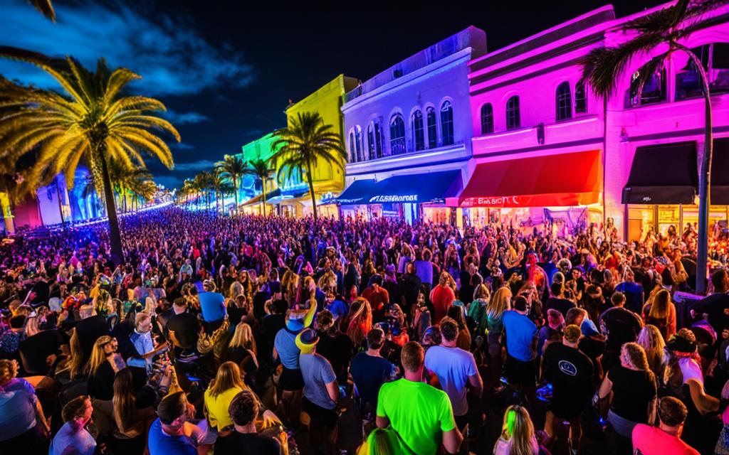 West Palm Beach Nightlife during Spring Break 2024