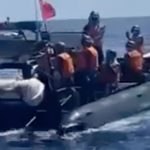 China's coast guard allegedly rammed medical transport