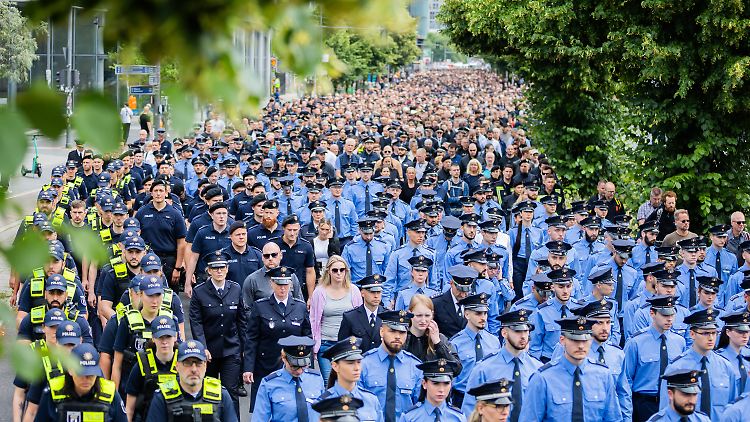 Silent march in Berlin: The death of Rouven L. has caused horror nationwide.